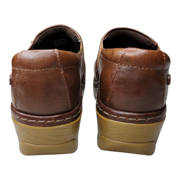 Klogs Footwear Naples Cashew Full Grain Leather Slip-Ons, size 7.5 - Picture 3 of 5